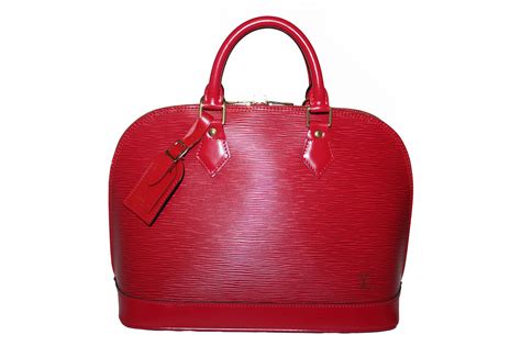 louis vuitton alma epi red|louis vuitton alma price.